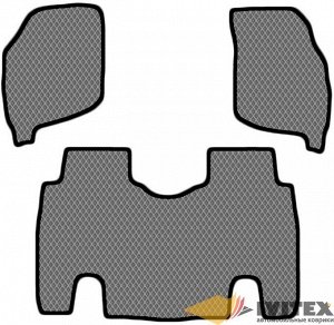 Ковры салонные Honda Partner 2WD+4WD  2 поколение (2006 - 2010) правый руль
