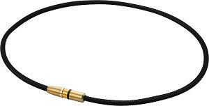 Титановое ожерелье Phiten Х50 RAKUWA Magnetic Titanium Necklace BULLET