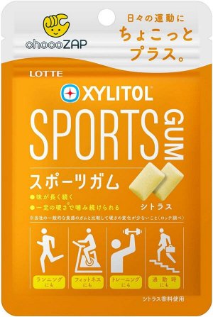 Спортивная жевательная резинка с ксилитом Lotte Xylitol Sports Gum