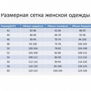 Размерная сетка