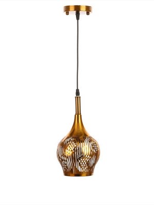 Светильник потолочный BayerLux Nicole, 1x40 Вт, Е27, медь, 18x18x25 см
