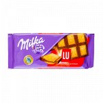 Шоколад Милка Печенье Лу 87 г *