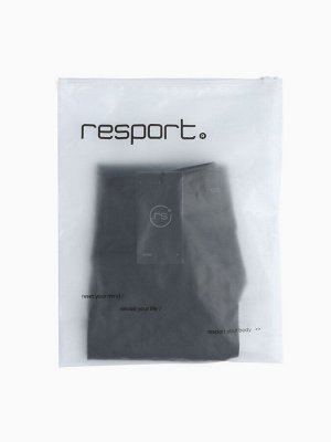 Тайтсы мужские Resport, 54, чёрные, базовые