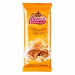 Шоколад Россия Карамель Арахис 90 г *