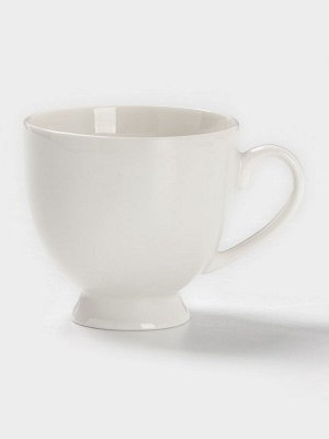 Кофейная пара Magisto English tea party, 115 мл, фарфор, белая