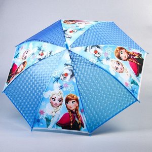 Зонт детский, 8 спиц, Ø 87 см, Холодное сердце