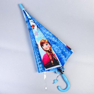 Зонт детский, 8 спиц, Ø 87 см, Холодное сердце