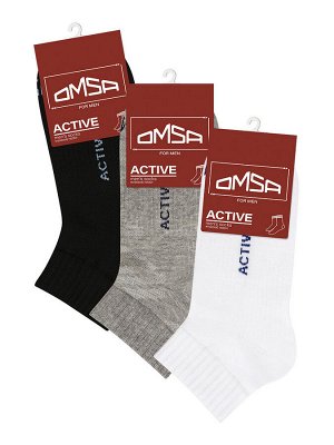 Носки мужские Omsa ACTIVE 111  короткие из хлопка