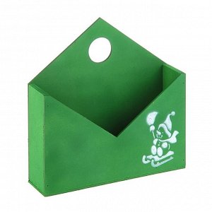 Ящик-конверт № 2 зеленый, 24х24х5 см