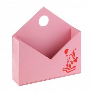Ящик-конверт № 2 розовый, 24х24х5 см