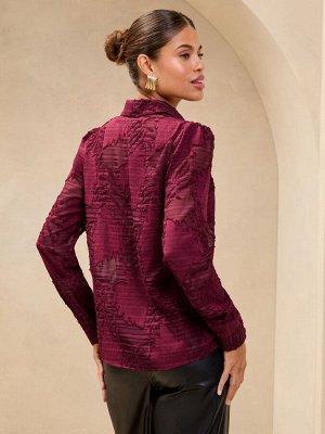 Футболка Lipsy Burnout Button Through