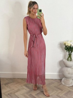 Платье макси без рукавов с завязками спереди от Jolie Moi