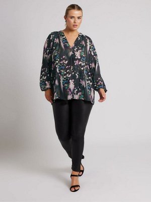Блузка Yours Curve London с плиссировкой спереди