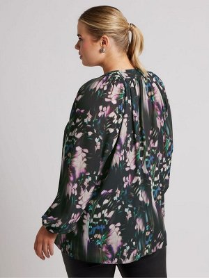 Блузка Yours Curve London с плиссировкой спереди
