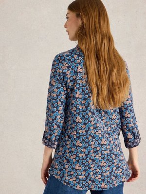 Белая рубашка Stuff Annie Longline из 100% хлопка