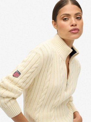Джемпер Superdry Knit Rugby Henley из 100% хлопка