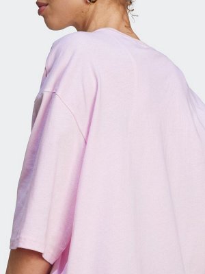 Розовый - футболка adidas 100% Cotton Sportswear Future Icons Winners 3.0