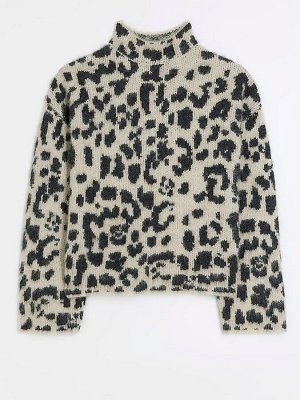 River Island Plus Animal Hairy Джемпер