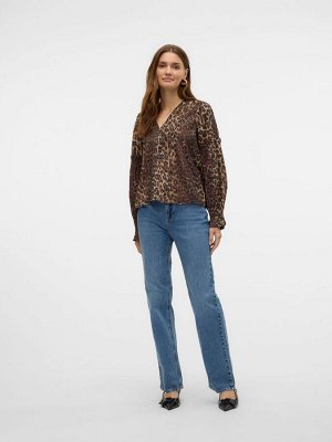 Джинсы VERO MODA с высокой талией и прямыми штанинами