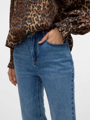 Джинсы VERO MODA с высокой талией и прямыми штанинами