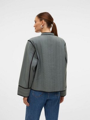 Стеганая куртка с принтом в стиле пэчворк от VERO MODA