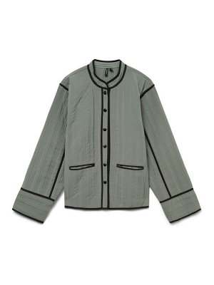 Стеганая куртка с принтом в стиле пэчворк от VERO MODA