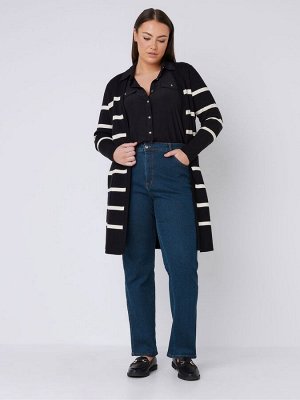 Темно-синие джинсы Evans Curve Fit Straight