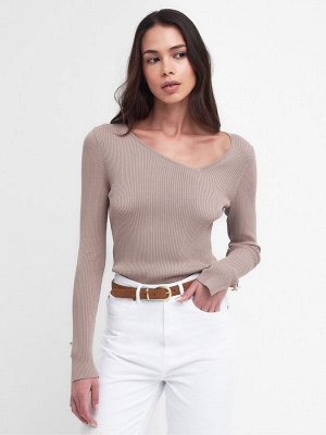 Barbour International® Slim Fit Пике трикотажный джемпер
