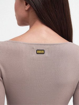 Barbour International® Slim Fit Пике трикотажный джемпер