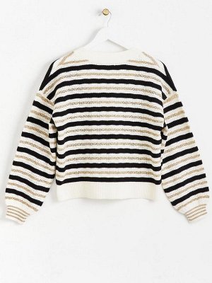 Кардиган Oliver Bonas Black Sparkle Stripe
