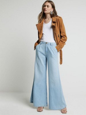 Джинсы River Island средней посадки, широкие, мешковатые, 100% хлопок
