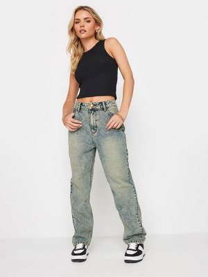 Джинсы PixieGirl Petite Extreme Washed Straight Leg
