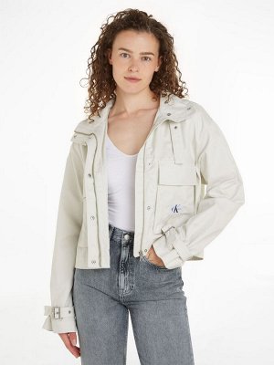 Короткая куртка с логотипом Calvin Klein