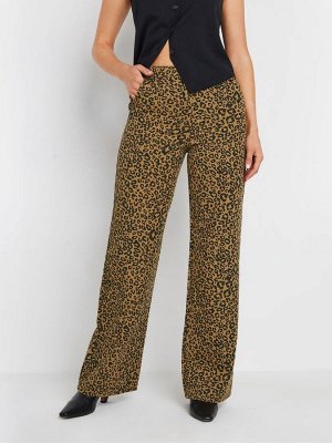 Длинные джинсы Sally Wide Leg из 100% хлопка