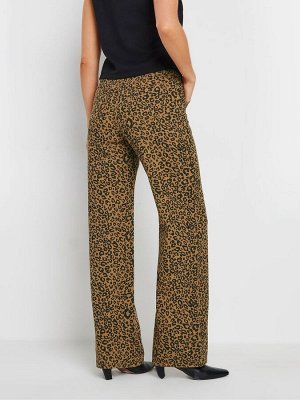 Длинные джинсы Sally Wide Leg из 100% хлопка