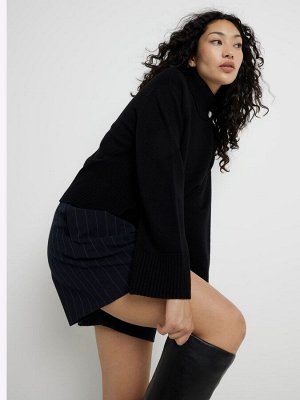 Черный - Джемпер River Island с высоким воротом