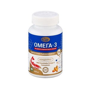 Омега 3 (Рыбий жир) SALMONICA Omega-3 концентрат 600мг (70%) - 160 капсул