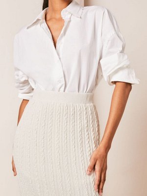 Юбка миди Lipsy Cable Knit Column