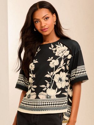 Футболка с принтом Lipsy Jersey