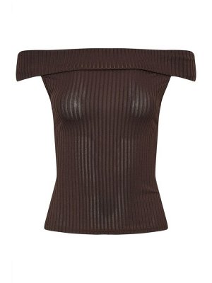 Топ PixieGirl Petite Ribbed Bardot