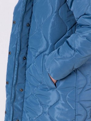 Удлинённое стеганое пальто Lakeland Clothing Blue Mumba