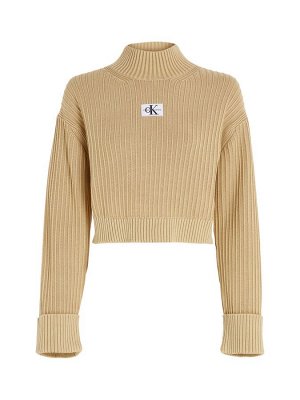 Calvin Klein Jeans Washed Monologo Natural Свитер