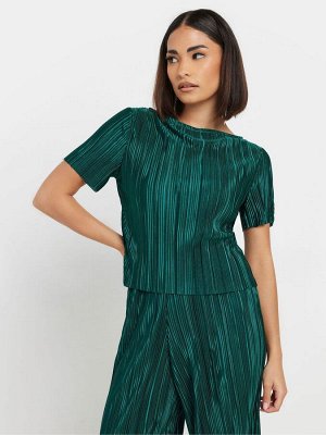 Топ PixieGirl Petite с короткими рукавами и складками