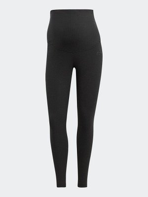 Леггинсы для беременных Adidas с высокой талией, резинкой, 7/8