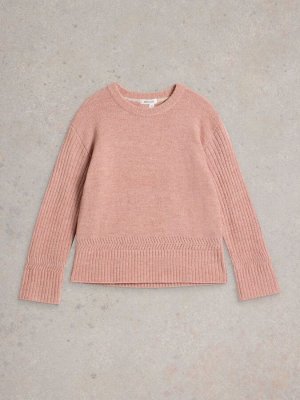 Розовый - Белый джемпер Stuff Sophia Souffle