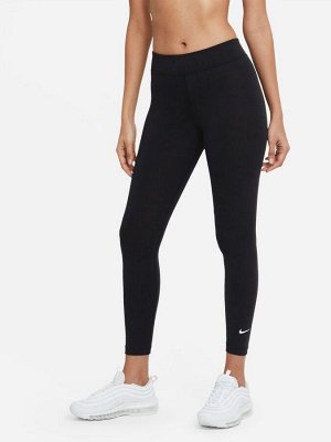 Черные леггинсы Nike Sportswear Essential 7/8