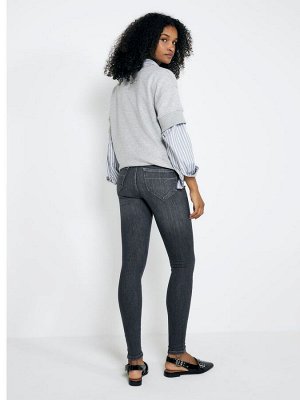 Джинсы-скинни River Island Petite со средней посадкой и рельефной посадкой