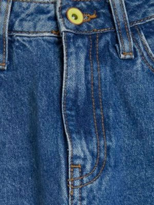 Джинсы River Island Slim с высокой талией, прямые, эластичные, 100% хлопок