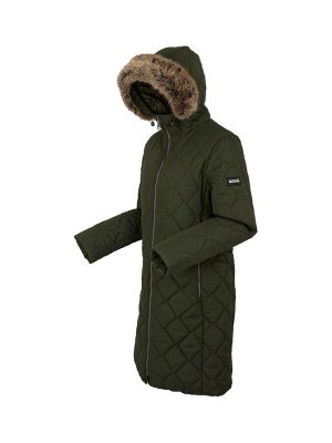 Зеленый - утепленная парка Regatta Shower Resistant Fritha III