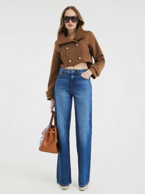 Укороченная военная куртка River Island